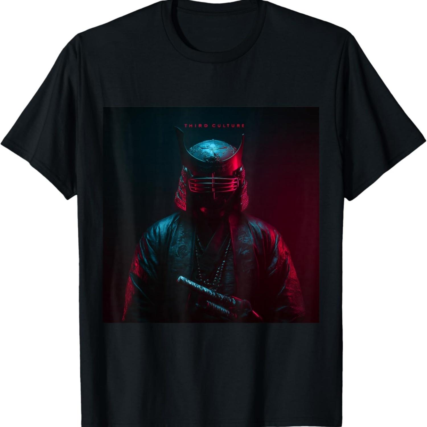 Cyberpunk Dark Samurai T-Shirt S