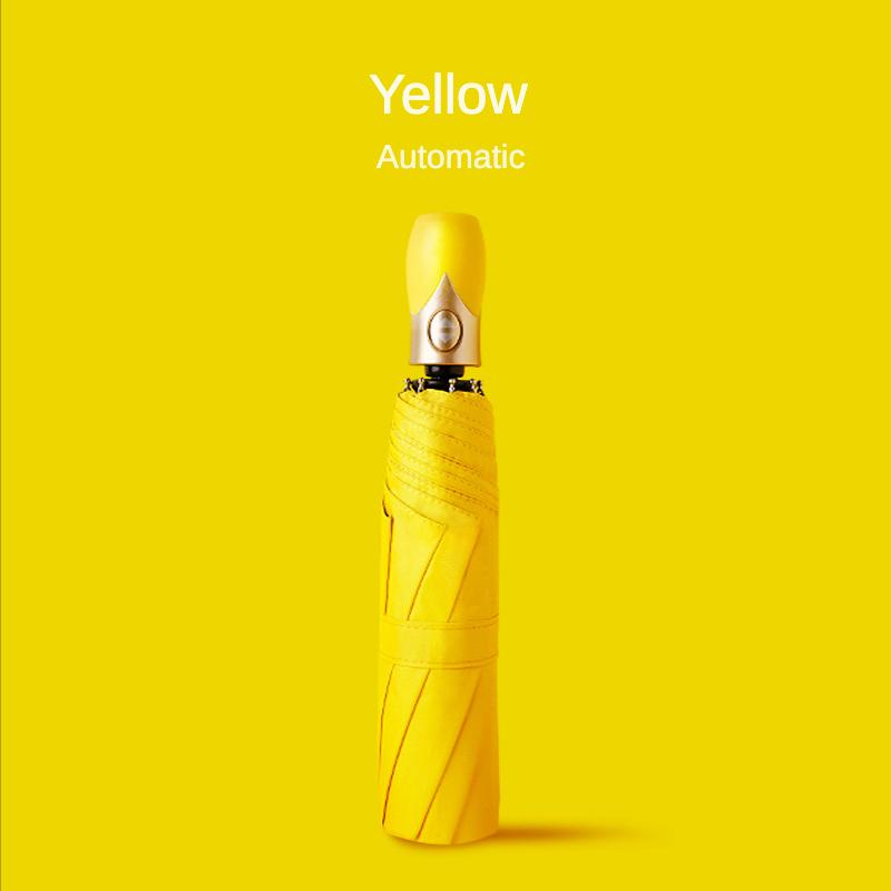 8/10 Bein Automatisk/Manuell Sammenleggbar Paraply for Kvinner Sol og Regn UV Trefoldige Paraplyer Paraguas Mujer Guarda Chuva