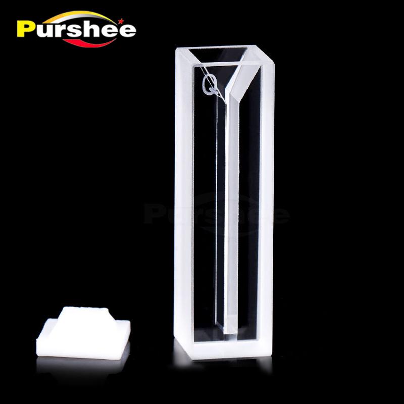 

1pcs Micro quartz cuvette with lid(700ul) China Mainland