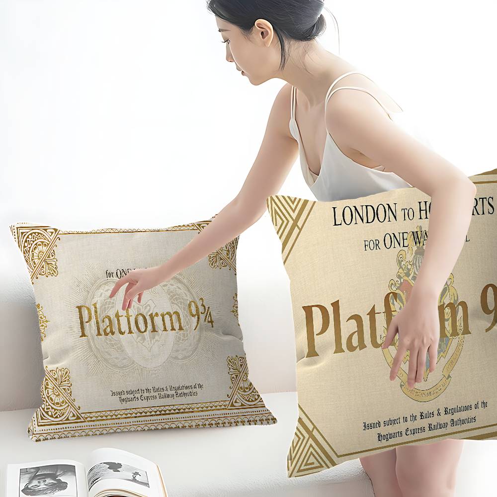 Poszewki na poduszki Harry Potter Dekoracyjne poszewki na poduszki do domu Weselne Super miękkie poszewki na poduszki