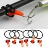 Secure Hook Keepers Holders Lures Jig Hooks Safe Keeping for Fishing Rod Style