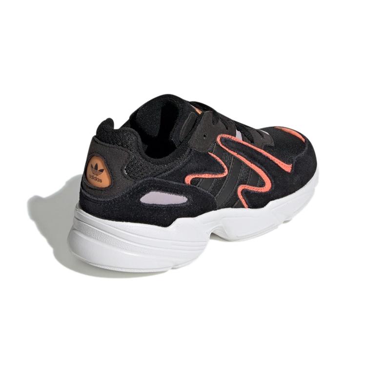 Adidas Originals Yung 96 Breathable Kids Lifestyle Shoes Black Children Aged 3 7 Years Old EE7556