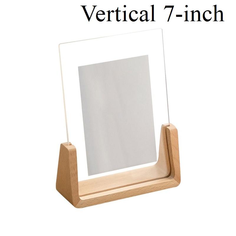 Desktop Decoration Wooden Photo Frame Stand Personalized Creative Picture Frame Simple Modern Photo Albums Posters Painting