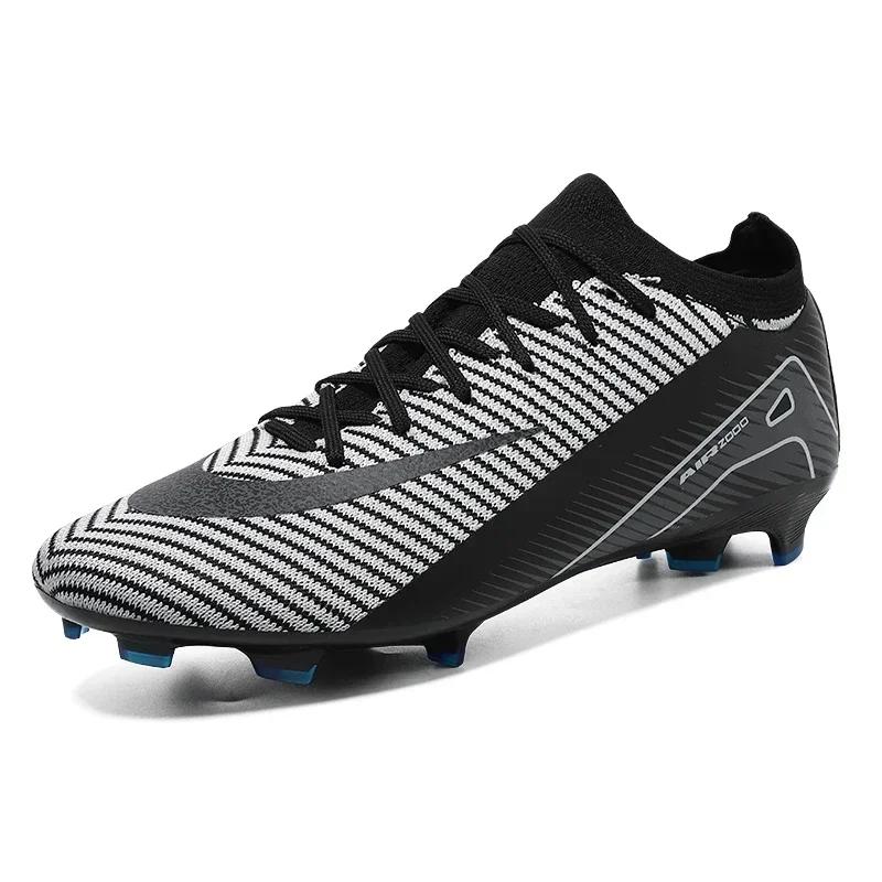 New Men Football Boots Unisex Soccer Shoes Ultralight Breathable Match Drop Shipping Indoor Futsal Professional Training Light
