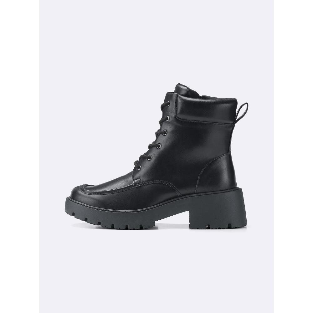 Gu By Uniqlo Volume Sole Lace Up Boots