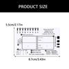 ECG 7 Step Ruler Card Portable Pocket ECG Interpretation Tool 7 Step Ruler Card Device for Quick & Accurate Measurements