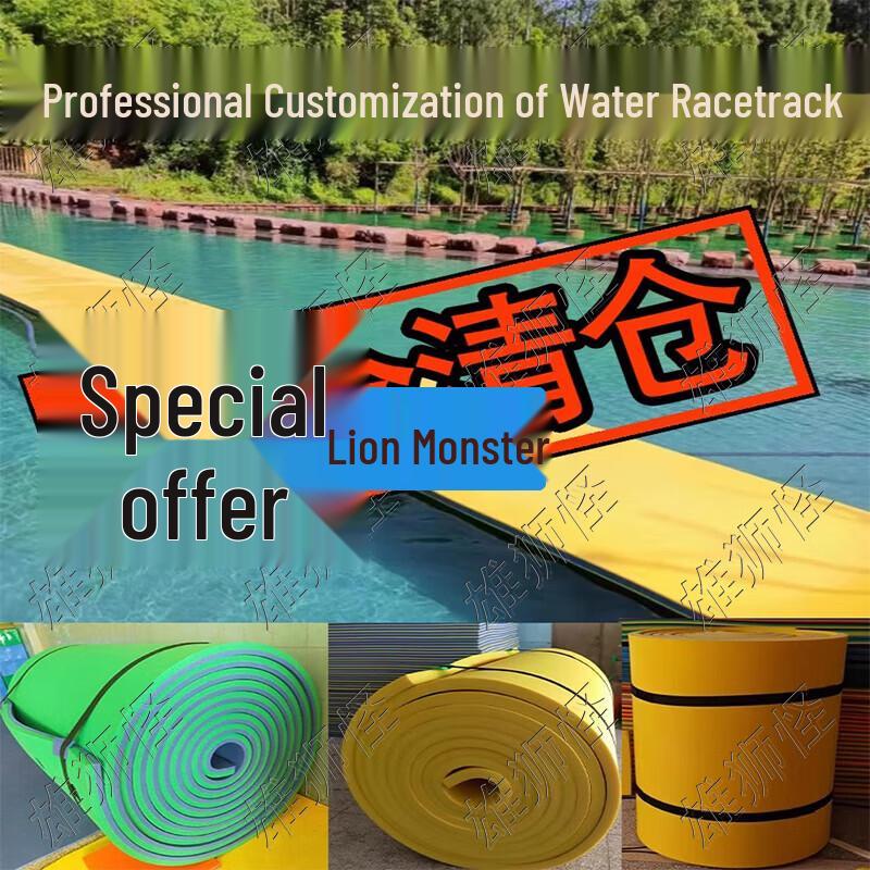 Lion Monster Floating Water Mat