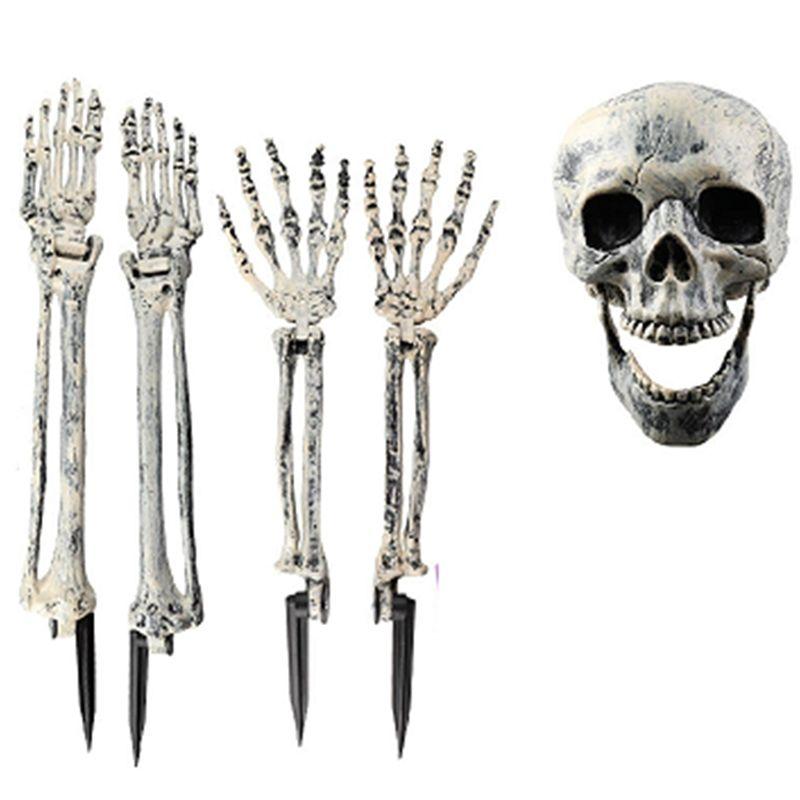 

M-Modern-Halloween Skull Hand Set Halloween Skull Three-Piece Set Halloween Skull Hand Set