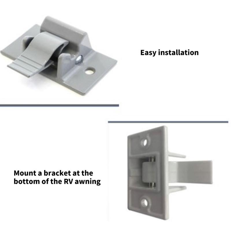Motorhomes Awning Wall Mounting Brackets 3104653.005, Weather Resistant Support Hardware Suitable for Campsites Comfort