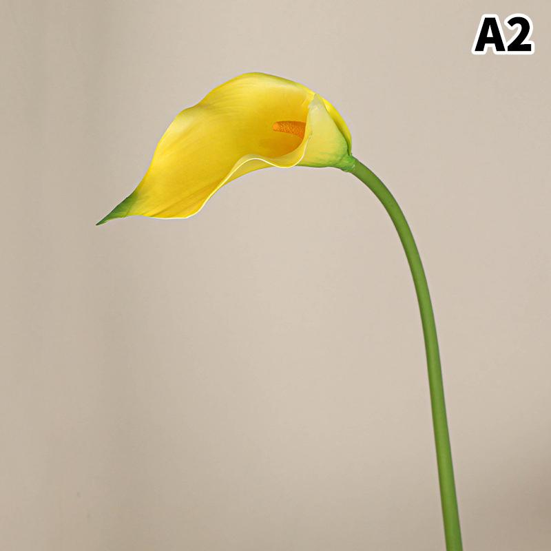 

1 шт. искусственные цветы каллы лилии искусственный букет цветов для свадебного букета свадебное украшение для дома