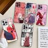 Anime Girl Zero Two For Iphone 17 Air 16 Pro Max 15 14 13 Full Cover Anti-Shock MagSafe Cover