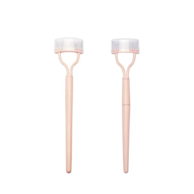 Separator de frumusețe pentru gene, perie portabilă pentru gene, pieptene, rimel, curl, gene, instrumente pentru pieptănarea genelor din oțel inoxidabil