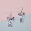 Cartoon Colorful Cat Cute Earrings, Full Hosting Environmentally Friendly Acrylic Earrings.