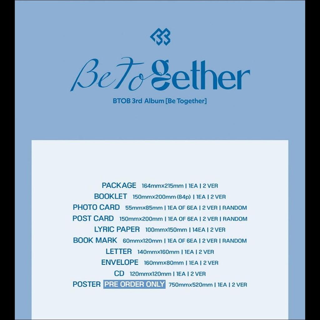 BTOB - Be Together 3rd Album