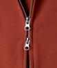 Yale Small Arch Zip-Up Hoodie_Coral