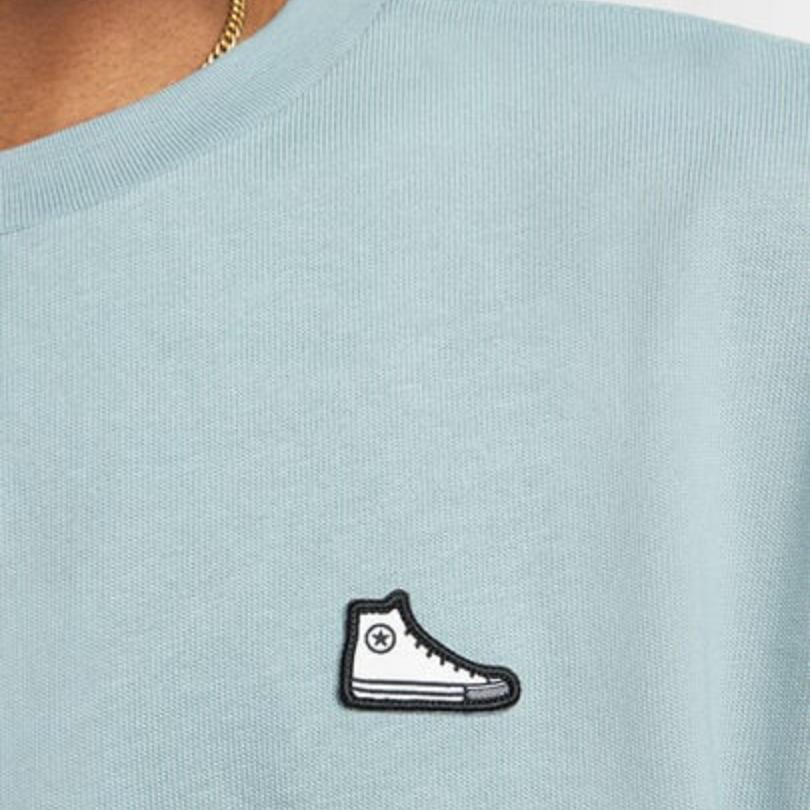 Converse Go-To Sneaker Patch Loose-Fit T-Shirt 10025397-A08