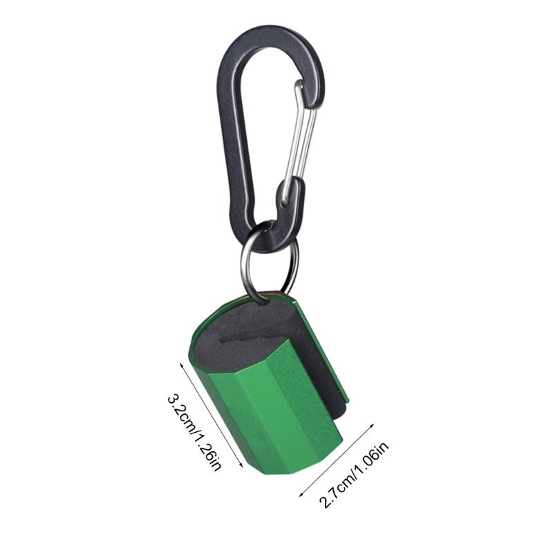 Wearable Fishing Rod Holder Fishing Rod Lightweight Holder with Keychain Clip