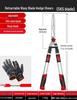 German Garden Pruning Shears - Ideal for Fruit Trees, Flowers, Hedges, and Branches