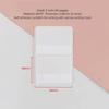 40/80/160 Pages Frosted Simple Pure White Index Stickers Transparent Label Stickers DIY Sticky Notes Office School Supplies