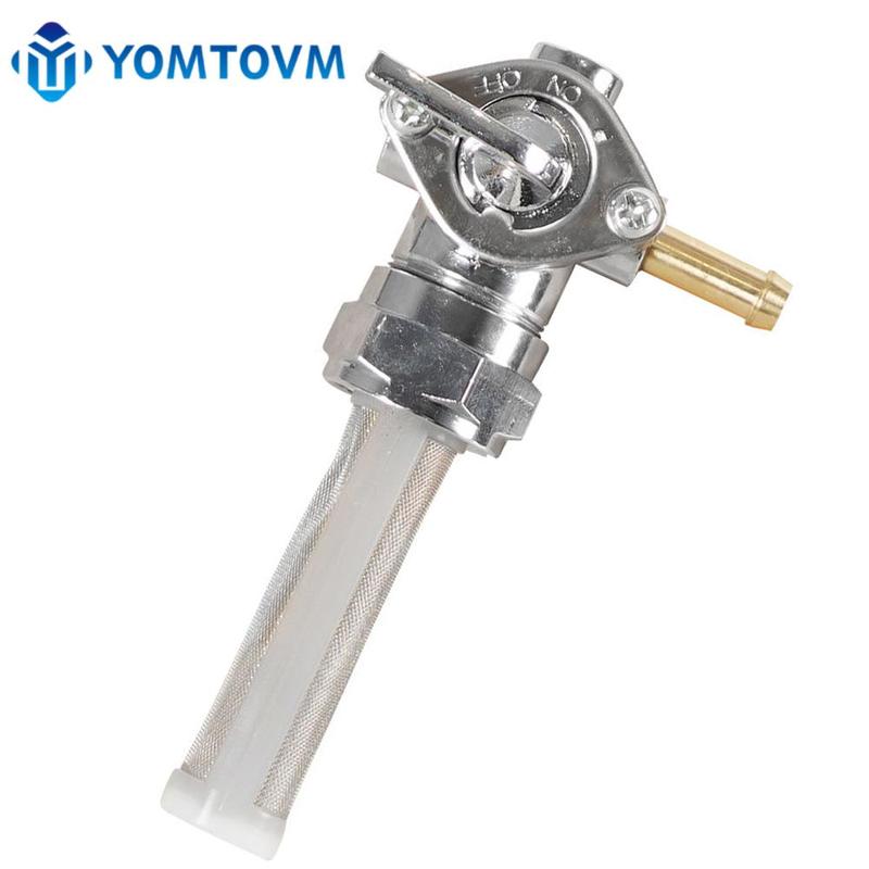 22mm Gas Tank Fuel Switch Valve Pump Petcock Switch for Harley Davidson 62163-75