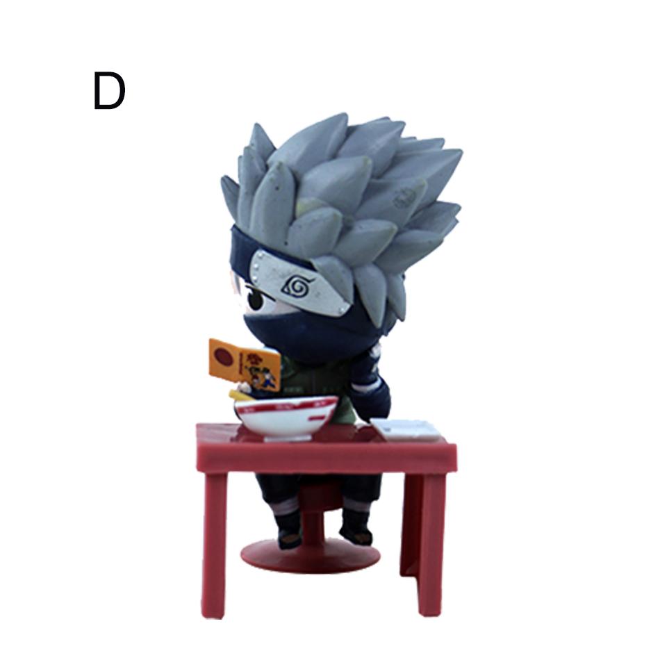 Naruto Shippuden Ramen Theme Series  Chibi Small Pvc Anime Figurine Naruto Sasuke Uchiha Merch  Toys Present For Kids