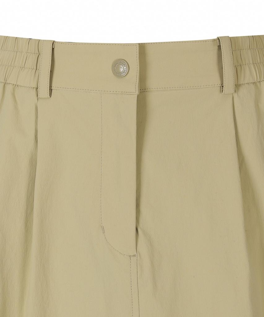 DISCOVERY EXPEDITION Freshvent Women'S Bermuda Cargo Skirt (L/Beige)
