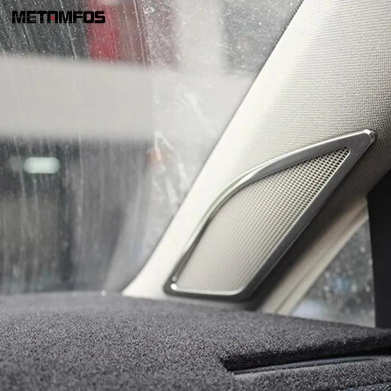 Car Accessories For Volkswagen VW Golf 7 MK7 2013-2018  Interior Front Window A Pillar Loudspeaker Audio Speaker Cover Trim