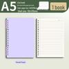 Morandi Colors Detachable Coil Notebook - B5, A4, A5 - Student-Friendly, High-Quality Loose-Leaf Design