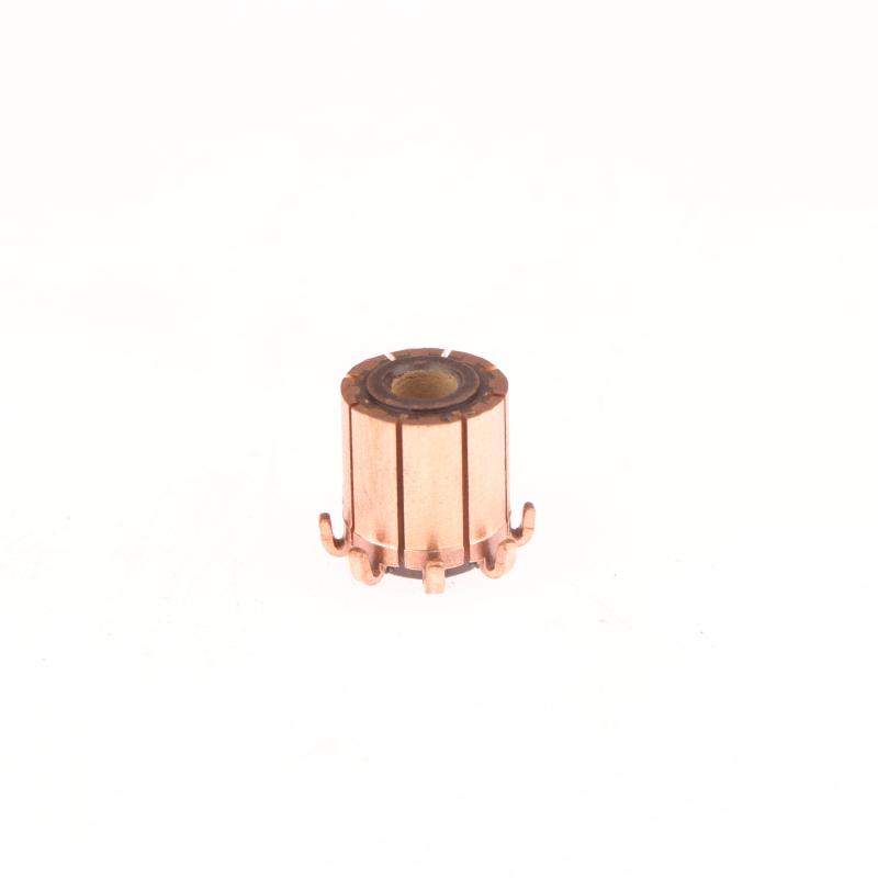 1 Stück DIY Zubehör Elektromotor Kollektor 10,4x4x11,6mm 8P Zähne Kupfer Für Elektrowerkzeug