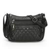 Women's Soft Leather Bag Vintage Mother Bag PU Large Capacity Middle-Aged Shoulder Crossbody Bag