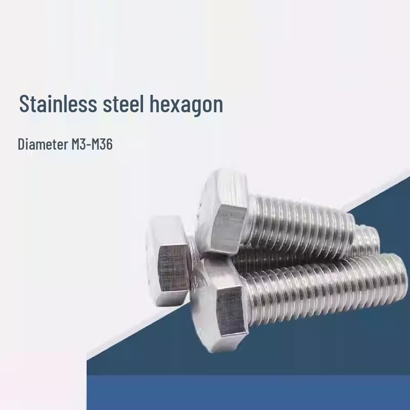 Stainless Steel Hex Head Bolt & Washer Set