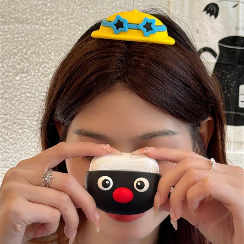 Star hat penguin for AirPods 1 generation protective case cute 1st generation pro1 apple bluetooth headset case