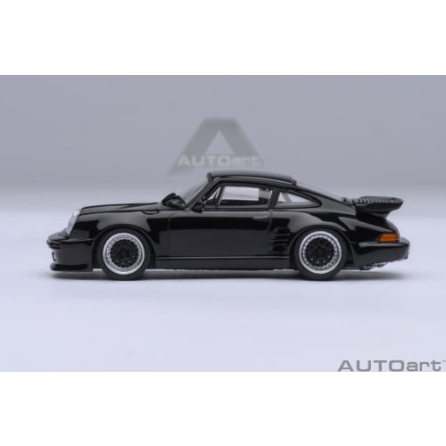 AUTOart 1/64 Scale Porsche 911 (930) Turbo "Wangan Midnight" Blackbird (Volume 1 Specification) Finished Model 20636