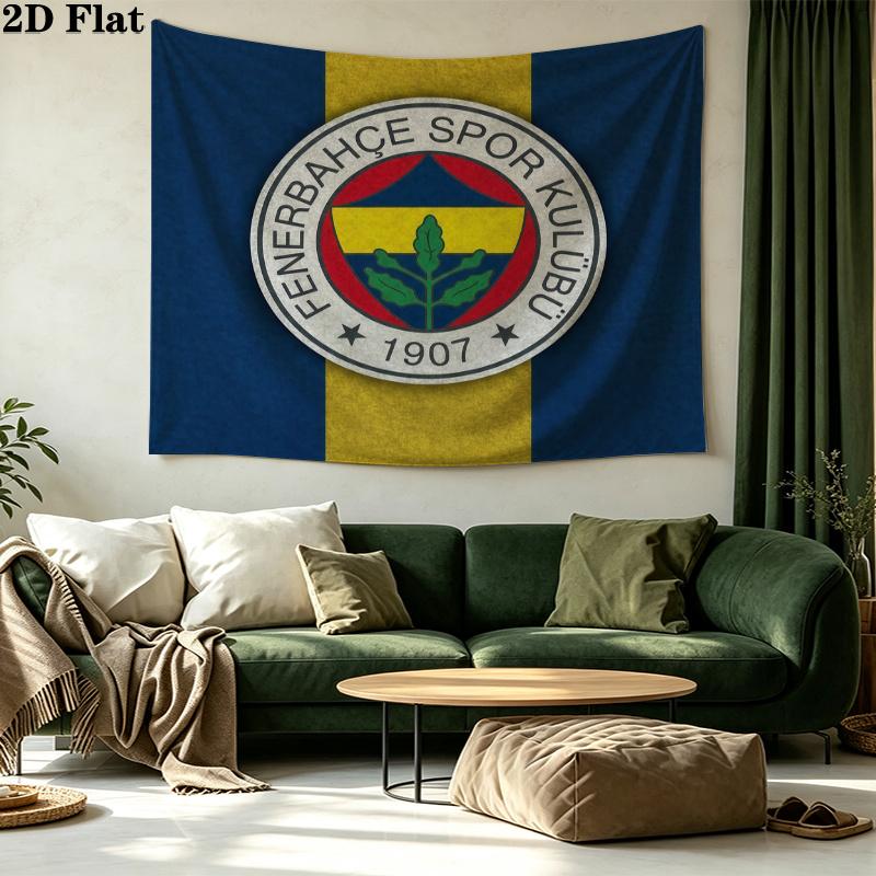 Nástěnná tapiserie Fenerbahce – Závěsná dekorace na stěnu do ložnic, kolejí a pro domácí dekoraci