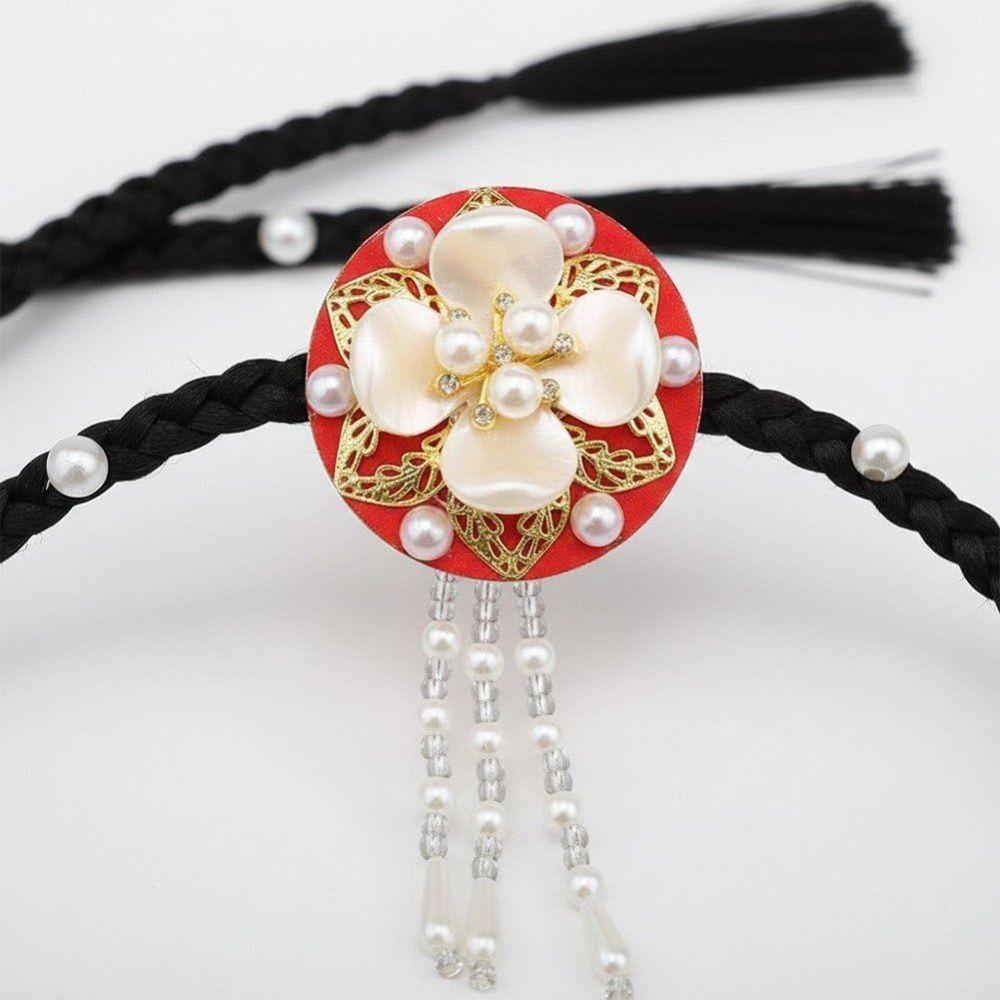 Elegant Hanbok Headwear Charm Hairpiece Headdress Korean Traditional Headband for Classical Dance