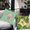 Lucky Clover Good Luck Ins Pillowcase Toon Gift Cushion Cover Bedroom Home Sofa Chair Seat Decor Pillow Case