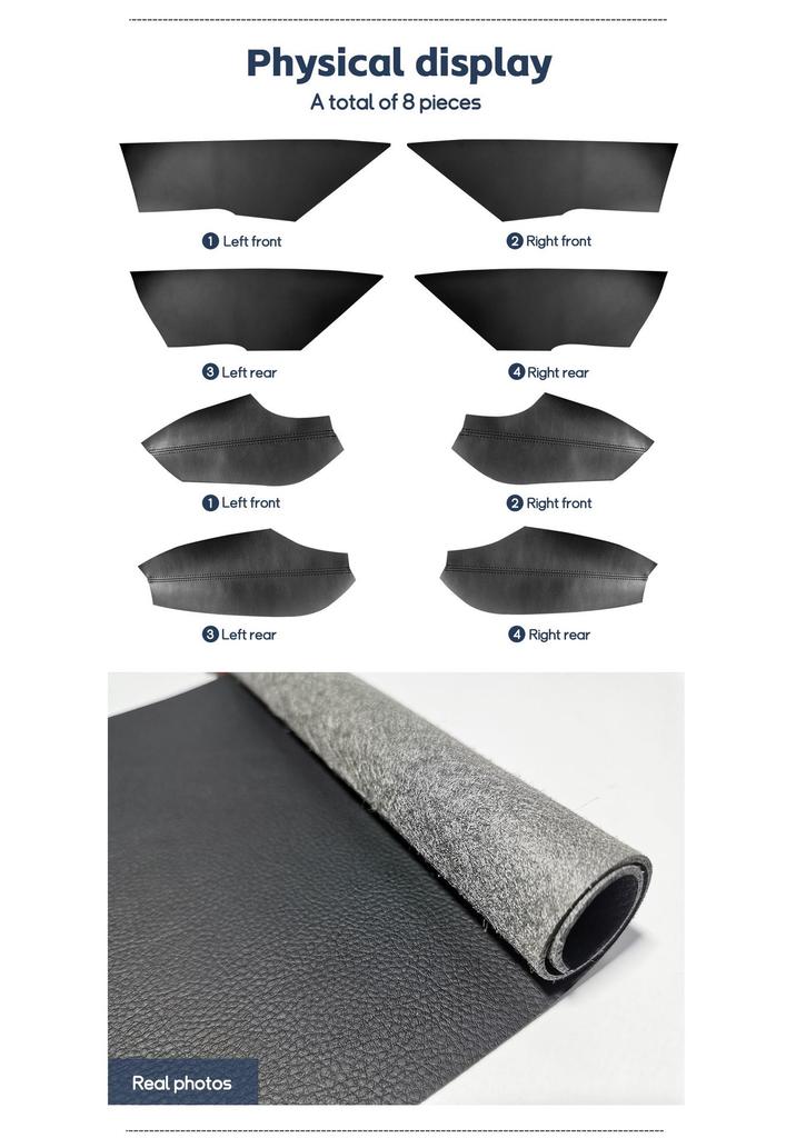 Leder Türverkleidungs- & Armlehnenabdeckungen für 2012-2016 Mazda CX-5 Gen 1 Innenräume