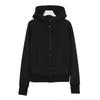 Women's Slim Fit Hooded Zipper Cardigan Jacket - Versatile & Sleek Sports Top