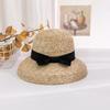 High-Density Weave Wheat Straw Cloche Breathable Round Top Straw Topper  Sophisticated Travelers