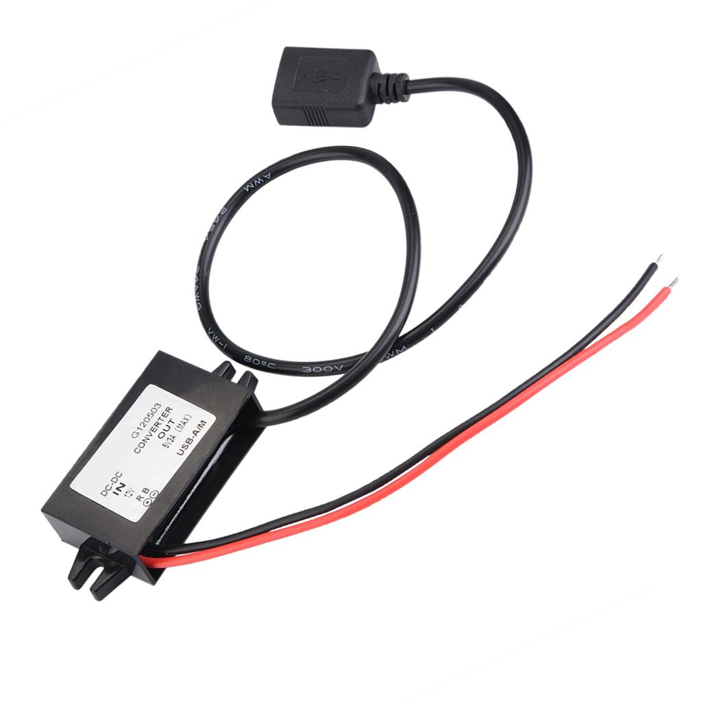 5V 3A USB Converter Power Supply Module Waterproof and Dustproof Protector for LED Screen MP3 MP4