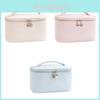 Large Capacity Cake Makeup Bag Portable Cosmetic Storage Bag For Travel And Desktop Organization