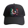 Mexico and USA Eagle Flag Fusion Baseball Cap Woman Man Adjustable Trucker Cap Adult with Curved Brim Casual Hat