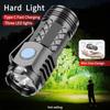 3LED Mini Portable Torch With a Side Clip Type-C Rechargeable Car Repair Working Lights  Emergency Light for Outdoor Camping Use