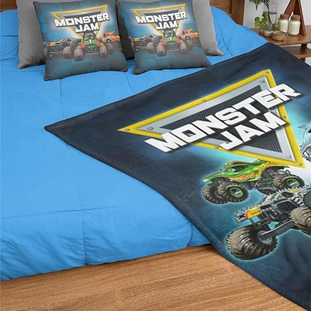 Monster Jam Fleece Blanket