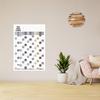 Yearly Wall Calendar 2026,Double Side Paper Full Year Wall Calendar One Page, 365 Day Calendar at One Glance, 23"X 33", Paper Folded,