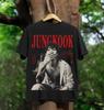 Vintage Kpop BTS Jungkook Comfort Colors T-Shirt, K-Pop Idol Jeon Jungkook Merch Welttournee, Bangtan Das 5. Album