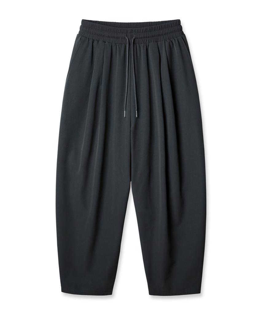 ALVINCLO [Deluxe] Daily Wide Elastic Waist Pants Dlx2903 (2 Colors)