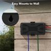 IP68 Rate Outdoor Electrical Enclosure Junction Box 6Cable Entry Points Wide Compatibility for Camping Pool Tool