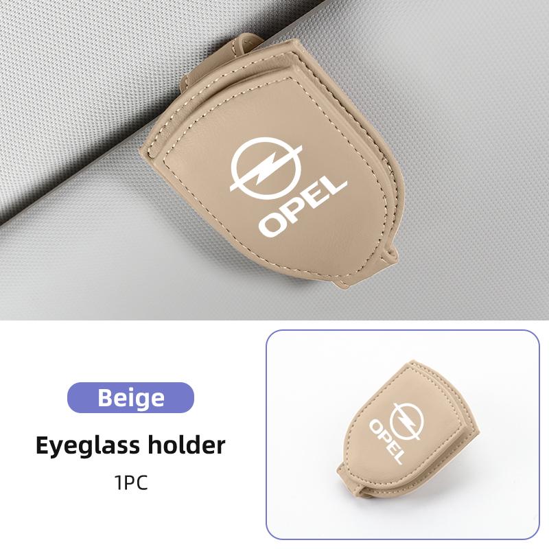 Clip de Almacenamiento para Gafas de Sol, Portagafas para Parasol de Coche para Opel Corsa Astra Insignia Vectra Zafira Meriva Mokka Grandland