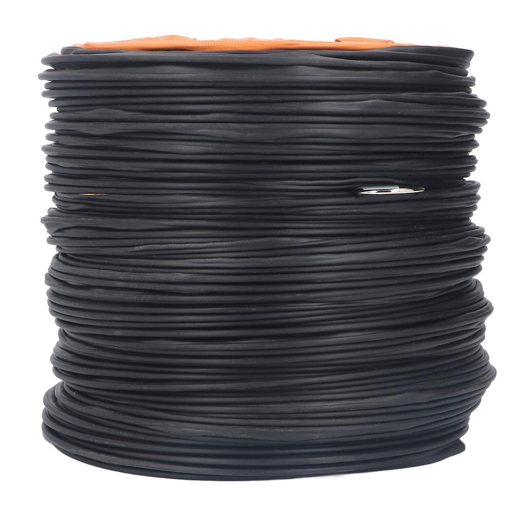 Duct Hosing PVC Flexible for Exhaust Fan Heavy Duty 8in with S Shaped Hook Steel Bracket 10meter